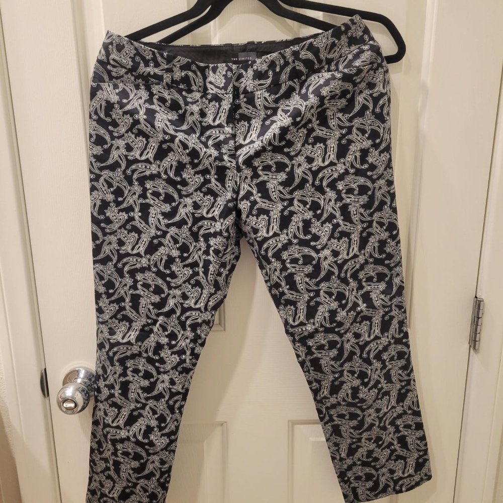 Black and White Print Pants